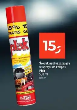 Dealz Środek do czyszczenia i konserwacji kokpitu Plak oferta