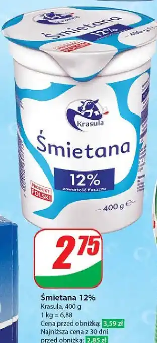 Dino Śmietana 12 % homogenizowana Krasula oferta