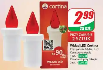 Dino Wkład led 90 dni minor czerwony Cortina oferta