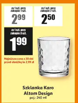 Auchan Szklanka karo 240 ml Altom oferta