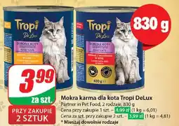 Dino Karma dla kota z wołowiną w sosie Tropi Deluxe oferta