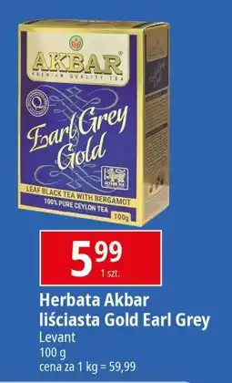 E.Leclerc Herbata czarna earl grey Akbar oferta