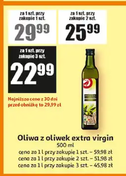 Auchan Oliwa z oliwek extra virgin Auchan oferta