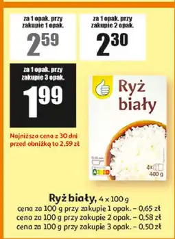 Auchan Ryż biały długi Podniesiony Kciuk oferta