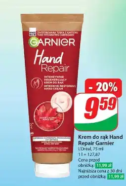 Dino Krem do rąk intensywnie regenerujący Garnier Hand oferta