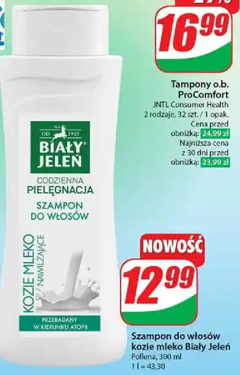 Dino Szampon do włosów kozie mleko Biały Jeleń oferta