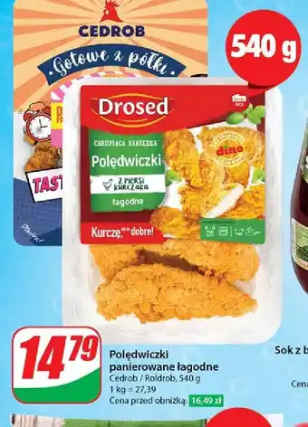 Dino Polędwiczki z piersi kurczaka łagodne Drosed oferta