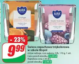 Dino Świeca trójkolorowa Aura Fragrances Candles oferta