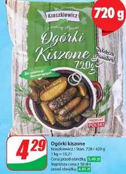 Dino Ogórki kiszone Kraszkiewicz oferta