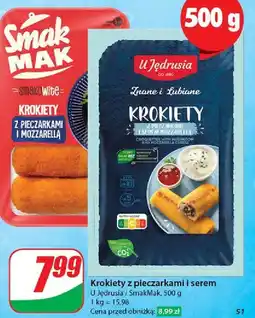 Dino Krokiety z pieczarkami i serem mozzarell Smak Mak oferta