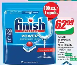 Dino Tabletki do zmywarki Finish Power All In 1 oferta