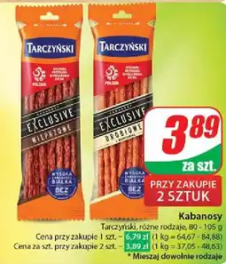 Dino Kabanosy drobiowe Tarczyński Exclusive oferta