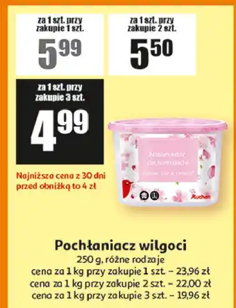 Auchan Pochłaniacz wilgoci różany Auchan oferta