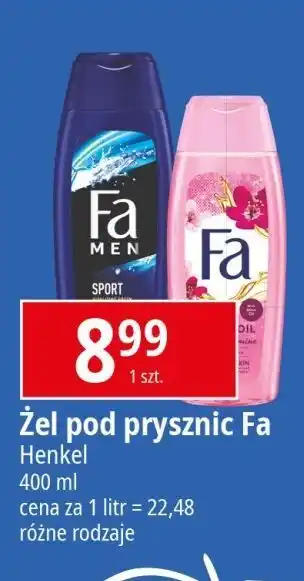 E.Leclerc Żel pod prysznic pink jasmine Fa Magic Oil oferta