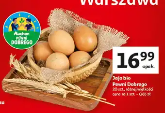 Auchan Jaja ekologiczne kl. a Auchan Pewni Dobrego oferta