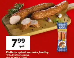 Auchan Kiełbasa morlińska z piersią kurczaka Morliny oferta