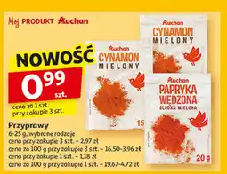 Auchan Papryka wędzona słodka Auchan Różnorodne (Logo Czerwone) oferta