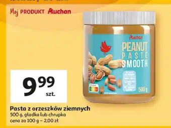 Auchan Pasta orzechowa smooth Auchan oferta