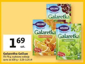 Auchan Galaretka agrestowa Gellwe oferta