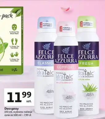 Auchan Dezodorant classica Felce Azzurra oferta