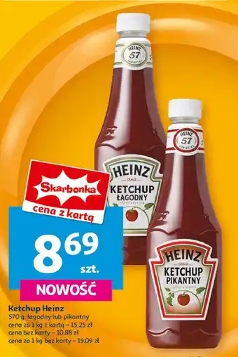 Auchan Ketchup pikantny Heinz oferta