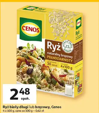 Auchan Ryż biały długi Cenos oferta