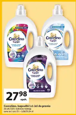 Auchan Kapsułki do prania 3w1 color Coccolino oferta