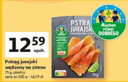 Auchan Pstrąg jurajski wędzony na zimno Auchan Pewni Dobrego oferta