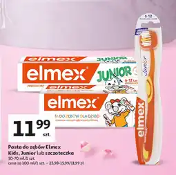 Auchan Szczoteczka do zębów 6-12 lat Elmex Junior oferta