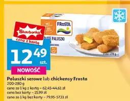 Auchan Złote paluszki serowe Frosta oferta