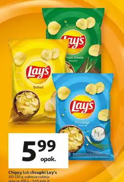 Auchan Chipsy fromage Lay's oferta