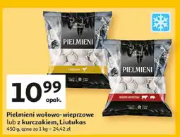 Auchan Pielmieni z kurczakiem Garso oferta