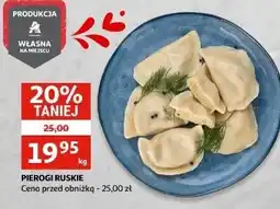 Auchan Pierogi ruskie Auchan oferta