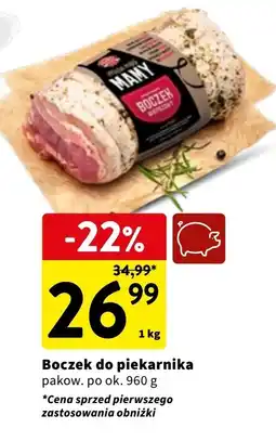 Intermarche Boczek wieprzowy oferta