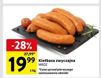 Intermarche Kiełbasa zwyczajna Mróz oferta