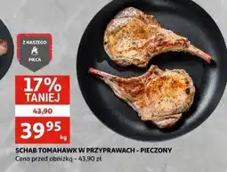 Auchan Schab tomahawk w przyprawach oferta