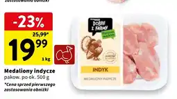 Intermarche Medaliony z indyka Intermarche Dobre Z Farmy oferta