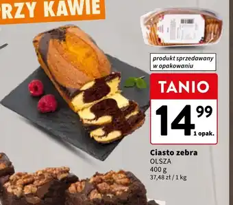 Intermarche Ciasto zebra Olsza oferta