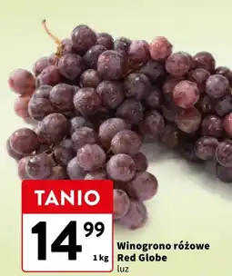 Intermarche Winogrona różowe red globe oferta