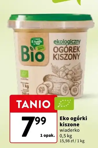 Intermarche Ogórki kiszone bio Z Sadów I Pól oferta