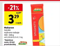 Intermarche Makaron spaghetti Sulma oferta