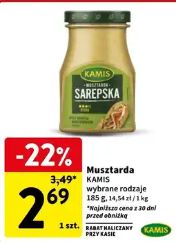 Intermarche Musztarda sarepska Kamis oferta