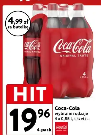 Intermarche Napój Coca-Cola oferta