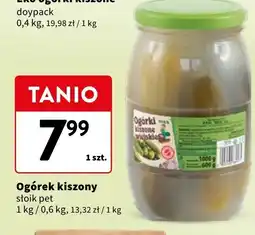 Intermarche Ogórki kiszone w wiaderku oferta