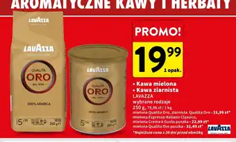 Intermarche Kawa puszka Lavazza Qualita Rossa oferta