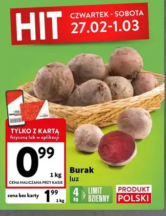 Intermarche Buraki polska oferta