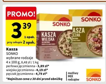 Intermarche Kasza jęczmienna pęczak Sonko oferta