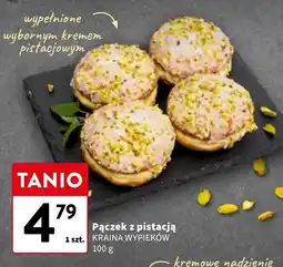 Intermarche Pączek z pistacją Kraina Wypieków oferta