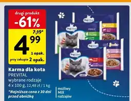 Intermarche Karma wołowina z królikiem i indykiem Prevital oferta