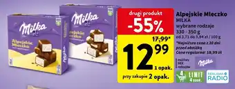 Intermarche Czekoladki śmietankowe happy cows Milka Alpejskie Mleczko oferta